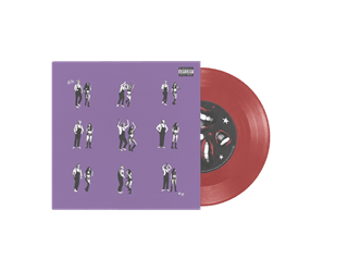 Drivers License/Burning Down the House - Translucent Ruby 7" Vinyl