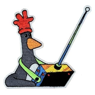 Feathers McGraw Remote Wallace & Gromit Sew On Patch