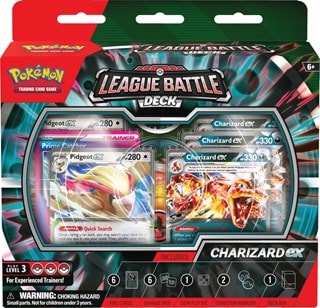 Charizard ex League Battle Deck Pokemon Trading Cards