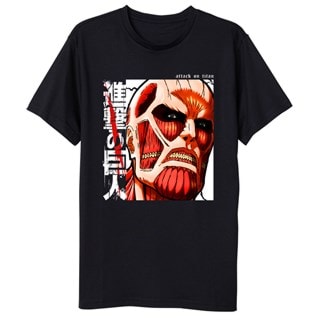 Character Face Attack On Titan Tee
