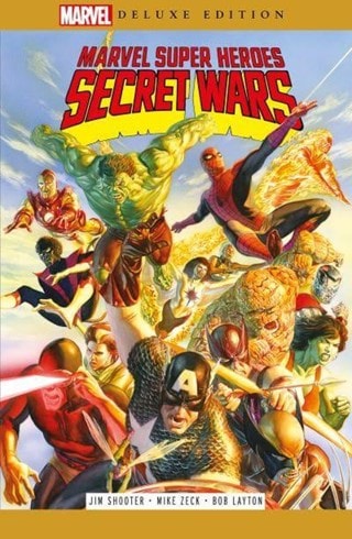 Marvel Super Heroes Secret Wars Deluxe Edition Graphic Novel