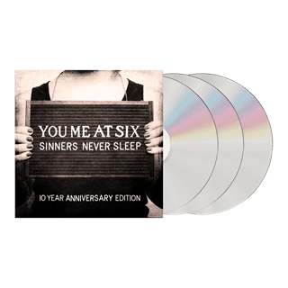 You Me At Six - Sinners Never Sleep (10th Anniversary) - 3CD & hmv Vault Event Entry
