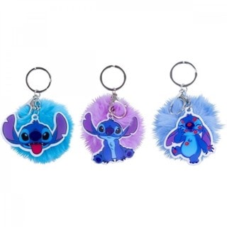 Stitch Lilo & Stitch Pom Pom Keyring Assortment
