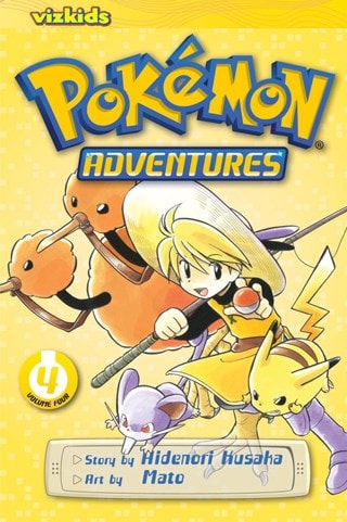 Pokemon Adventures Vol. 4 Paperback By Hidenori Kusaka