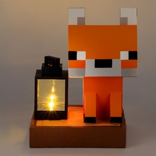 Fox Minecraft Gnome Solar Powered Light