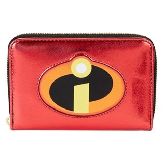 Metallic Cosplay Zip Around Wallet Incredibles 20th Anniversary Loungefly