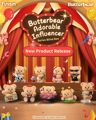 Butterbear Adorable Influencer Series Funism Blind Box