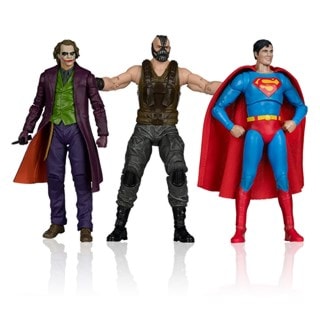 Superman, Bane Or The Joker DC Theatrical Deluxe McFarlane Figurine Assortment