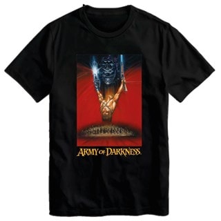 Weapons Up Army Of Darkness Black Tee