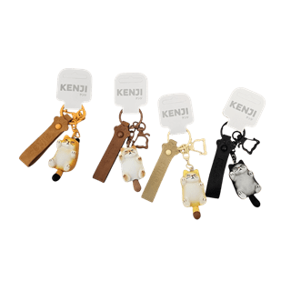 Mima Hard Sleeping Cat Keyring Assortment