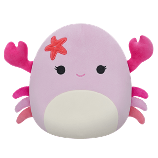 7.5" Cailey Pink Crab Squishmallows Plush