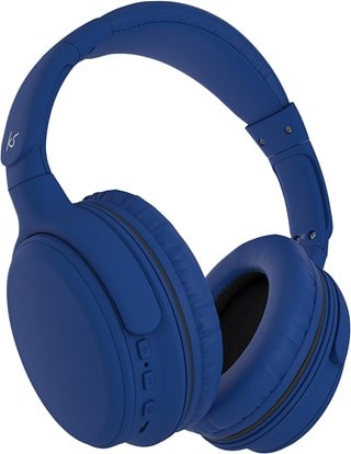 KitSound Slammers Blue Bluetooth Headphones