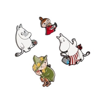 Moomins Set Of 4 Pins