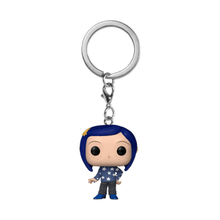 Coraline In Star Sweater Funko Pop Vinyl Keychain