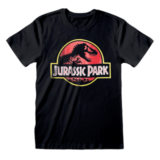 Jurassic Park Logo Black Tee