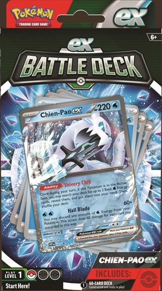 Chien-Pao Ex / Tinkaton Ex Battle Deck Pokemon Trading Cards