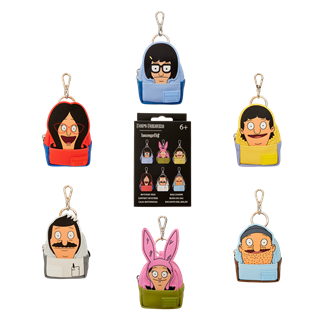 Bobs Burgers Loungefly Mystery Mini Backpack Keychain Charm