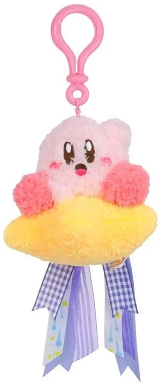 Kirby Warpstar Smile Clip On Plush