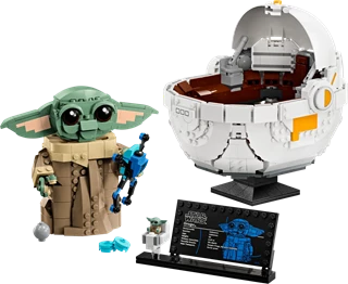 Grogu With Hover Pram Star Wars LEGO