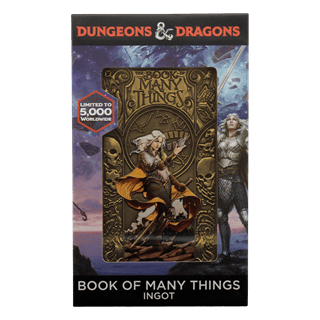 Book Of Many Things Limited Edition Dungeons & Dragons Ingot