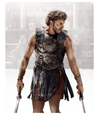 Gladiator II (hmv Exclusive) Limited Edition 4K Ultra HD Deluxe Steelbook