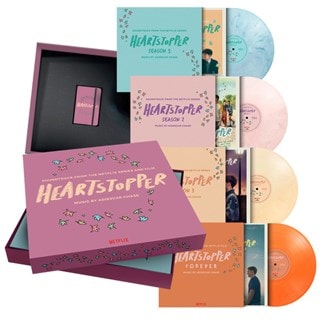 Adiescar Chase: Heartstopper Boxset - Marble Blue, Pink, Yellow + Orange 4LP
