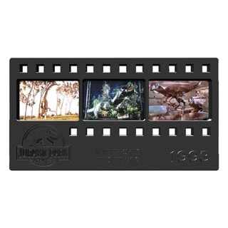 Jurassic Park Iconic Scene Film Strip Ingot