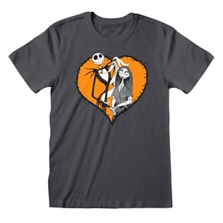 Orange Heart Nightmare Before Christmas Tee