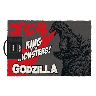 King Of The Monsters Godzilla Door Mat