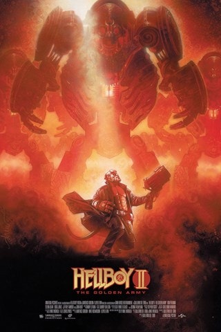 Hellboy II Golden Army Drew Struzan 24x36 Movie Poster