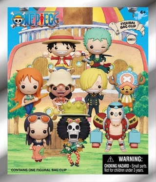 One Piece Series 3 Bag Clips
