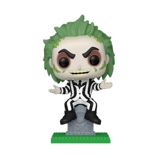 Beetlejuice On Tombstone 1757 Beetlejuice Funko Pop Vinyl