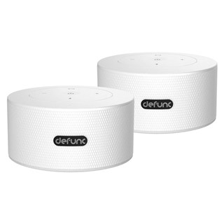 Defunc Duo White Bluetooth Speakers