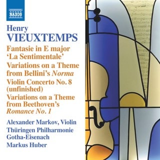 Henry Vieuxtemps: Fantasie in E Major, 'La Sentimentale'/...