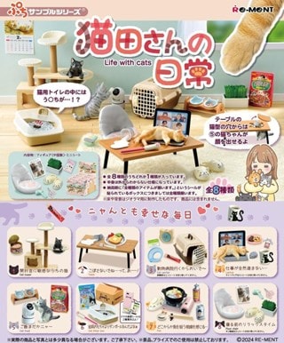 Life With Cats Re-Ment Blind Box