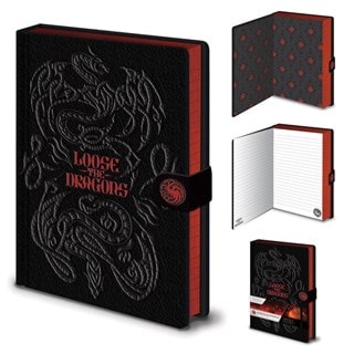 Loose The Dragons A5 Premium Notebook House Of The Dragon Stationery