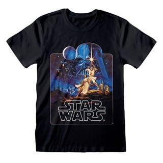 Classic Poster Star Wars Black Tee