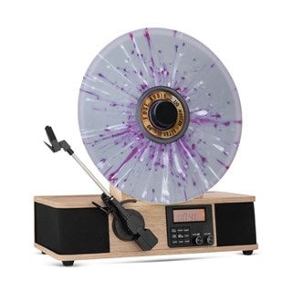 Fuse Audio Wrap Light Wood Vertical Bluetooth Turntable
