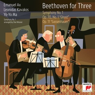 Emanuel Ax/Leonidas Kavakos/Yo-Yo Ma: Beethoven for Three: Symphony No. 1/Op. 70, No. 1, 'Ghost'/Op.