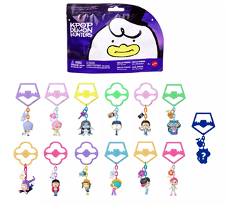 K-Pop Demon Hunters Mini Figure Keychain Blind Bag