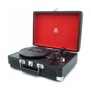GPO Soho Black/Silver Turntable (hmv exclusive)