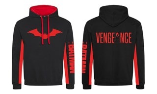 Batman Icon And Text Hoodie