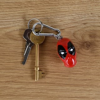 Head Deadpool 3D Keychain