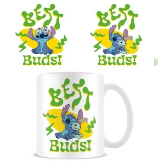Stitch & Scrump Best Buds Lilo & Stitch White Mug