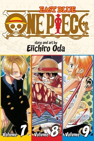 One Piece: Omnibus Edition Vol. 3: (Includes vols. 7, 8 & 9) By Eiichiro Oda