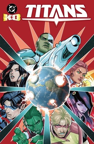 DC K.O. Titans Paperback DC Comics Graphic Novel
