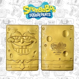 SpongeBob Squarepants: 24k Gold Plated Limited Edition Collectible Ingot