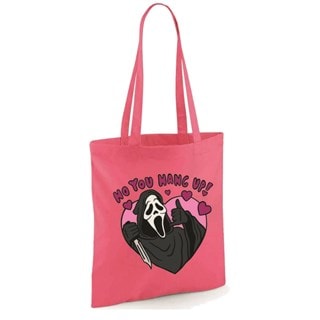 No You Hang Up Ghostface Tote Bag