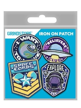 Space Corps Iron On Patch Pack