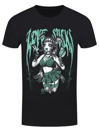Cosmic Boop Love Sucks Black Tee